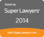 Rated by Super Lawyers 2014 | visit SuperLawyers.com